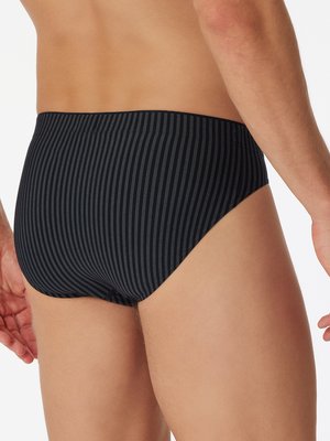 Slip aus Modal und Stretch mit Streifenmuster