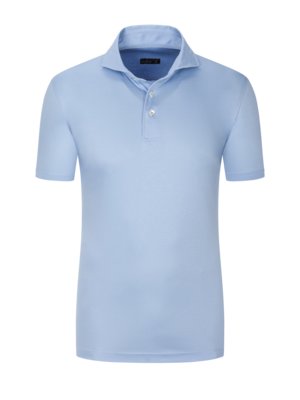 Hochwertiges Jersey-Poloshirt, Slim-Fit