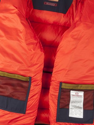 Daunenparka mit gefütterter Kapuze, Slim Fit