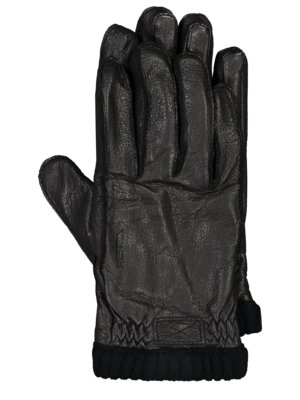 Handschuhe aus Hirschleder mit Primaloft-Futter