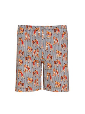 Bequeme Hausshorts mit modischem print