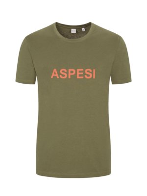 T-Shirt mit Logo-Frontprint