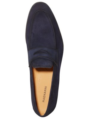 Loafer in Veloursleder