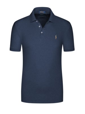 Softes Jersey-Poloshirt, Slim Fit