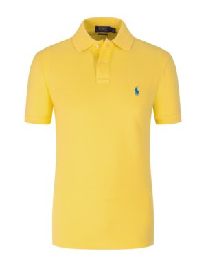 Poloshirt in Piqué-Qualität, Custom Slim Fit