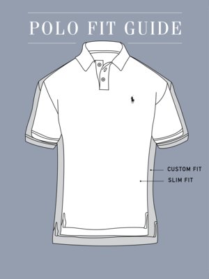 Poloshirt in Piqué-Qualität, Custom Slim Fit