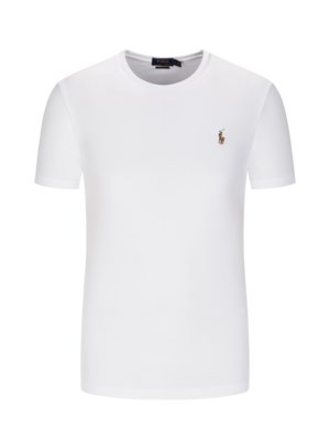T-Shirt aus Pima-Baumwolle, Jersey, Custom Slim Fit