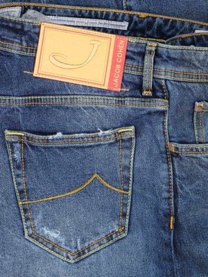 Jeans J622 in Used-Optik, Slim Fit