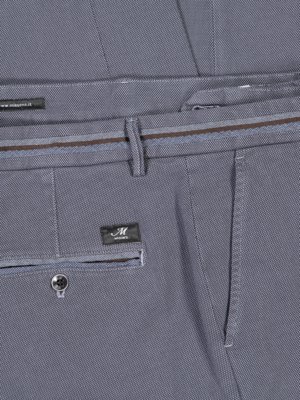 Chino mit feiner Struktur, Stretch, Slim Fit