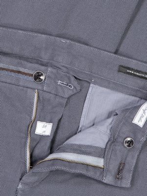 Chino mit feiner Struktur, Stretch, Slim Fit