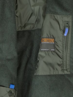 2 in 1 Parka, mit heraustrennbarem Wollmix-Futter