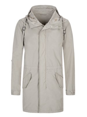 2 in 1 Parka, mit heraustrennbarem Wollmix-Futter