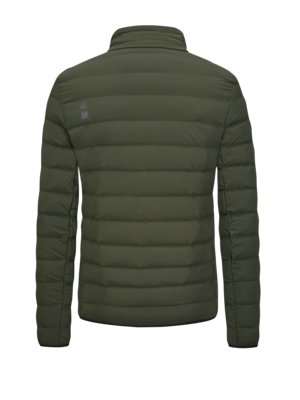 Ultraleichte gesteppte Daunenjacke mit 4-Way-Stretch