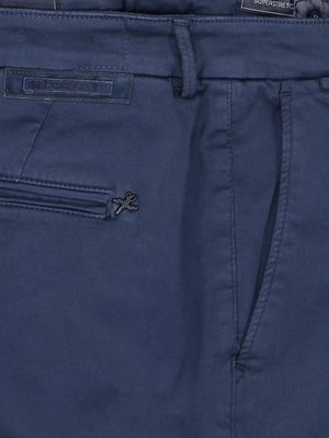 Chino in Denim-Optik, Superstretch, Slim Fit