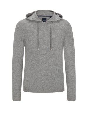 Leichter Kaschmir-Hoodie