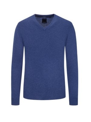 Kaschmirpullover, V-Neck