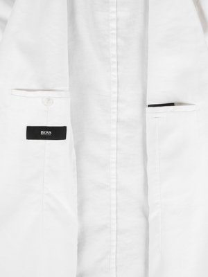 Sakko mit Leinen-Anteil, Slim Fit