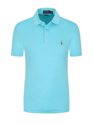 Poloshirt in softer Pima-Cotton-Qualität, Slim Fit