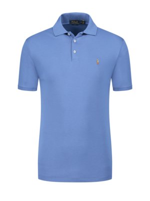 Softes Jersey-Poloshirt, Slim Fit