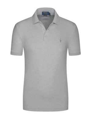 Poloshirt in softer Pima-Cotton-Qualität, Slim Fit