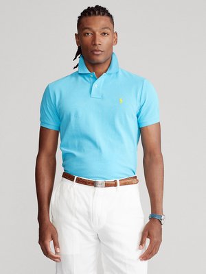 Poloshirt in Piqué-Qualität, Custom Slim Fit