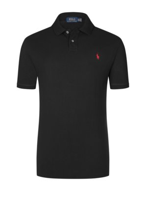 Poloshirt in Piqué-Qulität, Custom Slim Fit