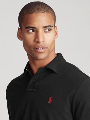 Poloshirt in Piqué-Qualität, Custom Slim Fit