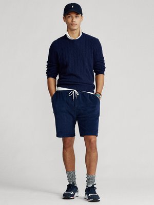 Bermuda-Shorts aus Baumwoll-Frottee