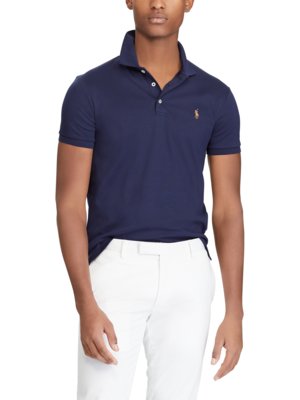 Poloshirt in softer Pima-Cotton-Qualität, Slim Fit