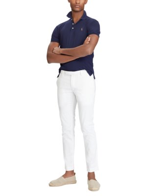 Poloshirt in softer Pima-Cotton-Qualität, Slim Fit