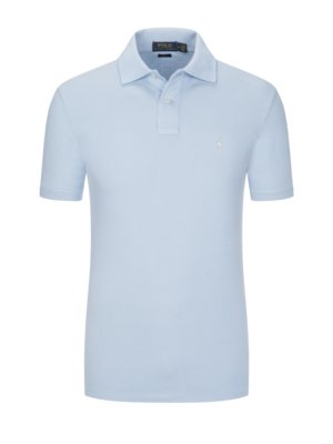 Poloshirt in Piqué-Qualität, Custom Slim Fit