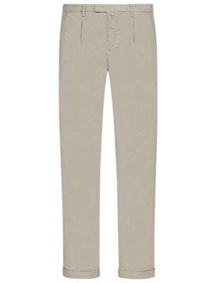 Chino in feiner Struktur, Slim Fit