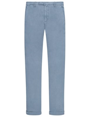 Chino in feiner Struktur, Slim Fit