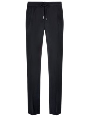 Business-Joggpant in Travel-Qualität, Shaped Fit