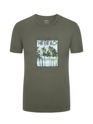T-Shirt mit sommerlichem Print