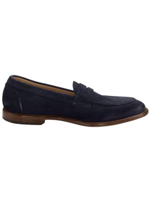 Loafer aus Velours-Leder