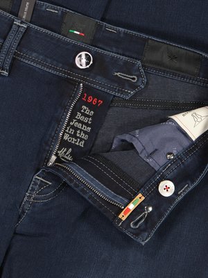 Hochwertige Jeans mit Stretchanteil, Leonardo, Slim Fit