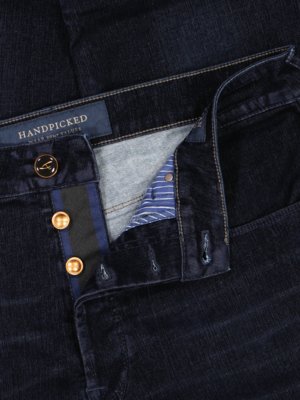 Jeans Imola in Samt-Optik, Slim Fit