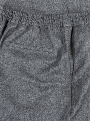 Business-Joggpant in reiner Wolle