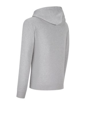 Hoodie aus reiner Baumwolle