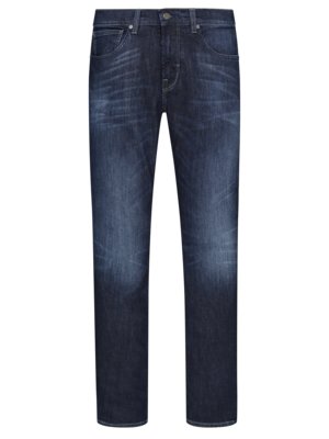 Jeans-im-Washed-Look,-Movimento-Stretch,-John,-Slim-Fit
