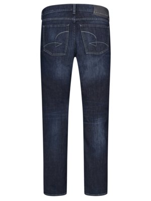 Jeans-im-Washed-Look,-Movimento-Stretch,-John,-Slim-Fit