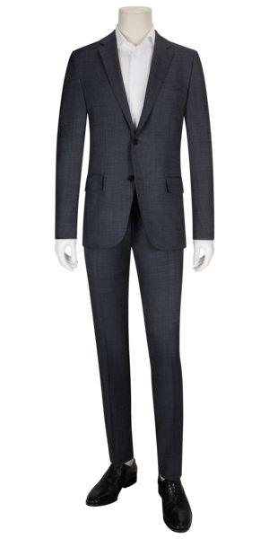 Business-Anzug Milano Easy aus Schurwolle, Extra Slim Fit