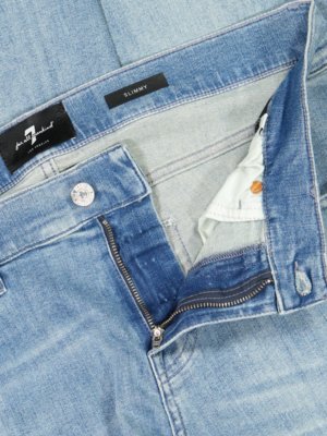 Leichte Jeans in Stretch-Qualität, Slimmy, Slim Fit