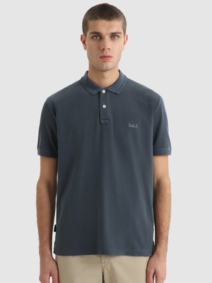 Poloshirt in gewaschener Optik