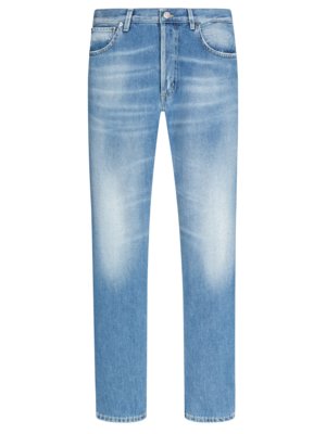 Jeans Brighton, Used-Optik, Carrot Fit