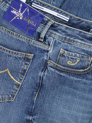 Jeans-Bard-(J688),-dezente-Washed-Optik,-Slim-Fit