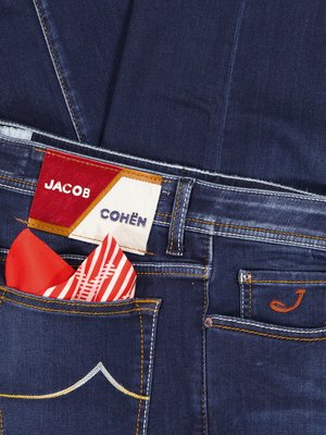 Jeans-Bard-(J688),-Dark-Denim,-Stretch,-Slim-Fit
