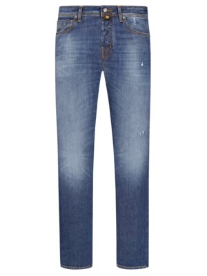 Hochwertige Jeans mit Destroyed-Details, Nick, Slim Fit
