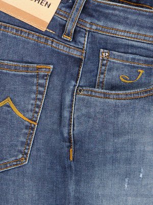 Hochwertige Jeans mit Destroyed-Details, Nick, Slim Fit